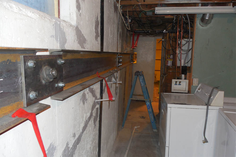 basement wall repair